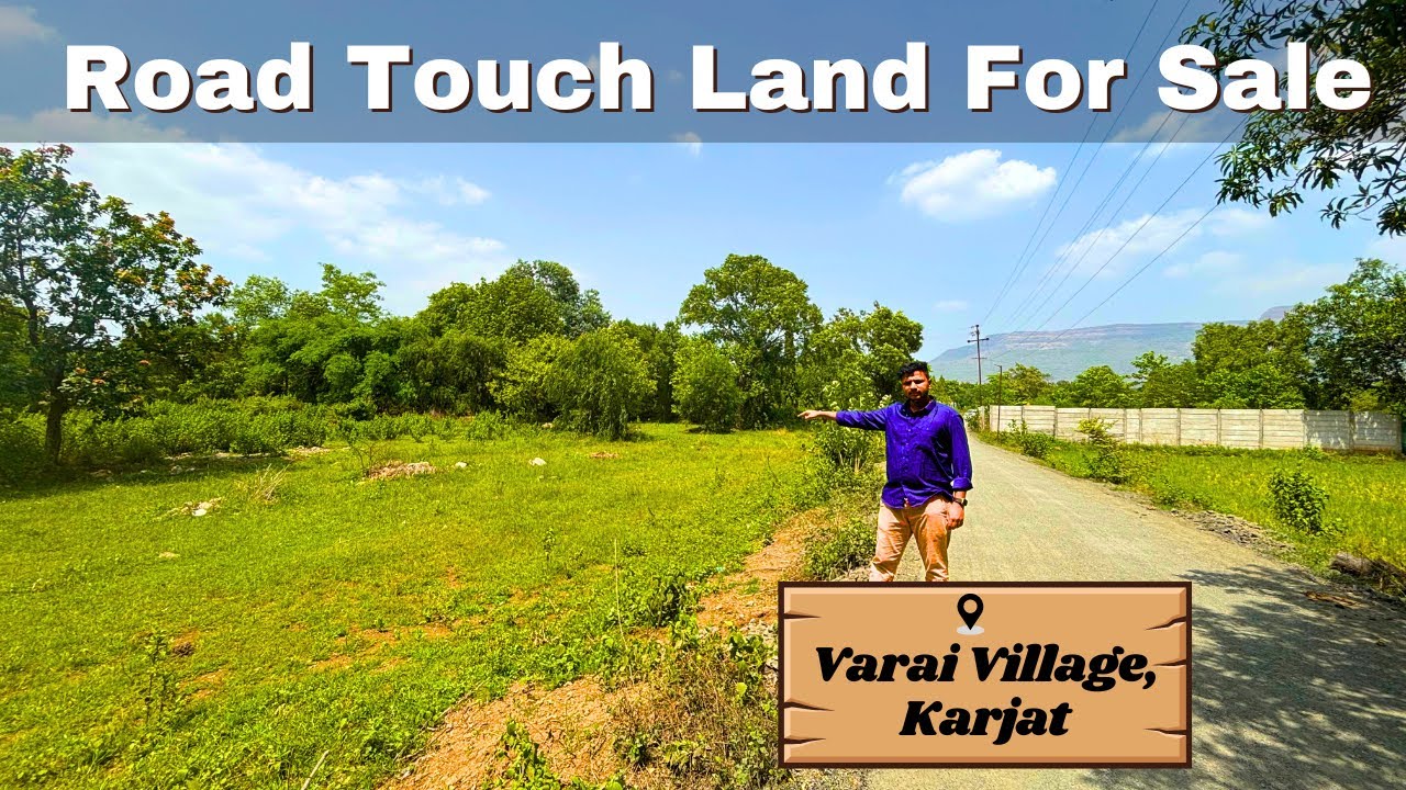 Main Road Touch Open Plot For Sale | Plot For Sale In Karjat