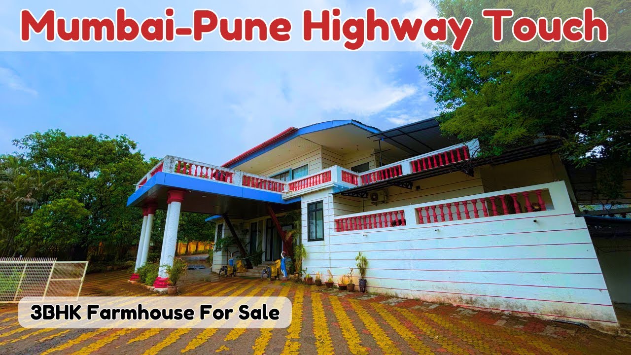 Exclusive Highway Touch 3BHK Furnished Farmhouse For Sale In Khalapur
