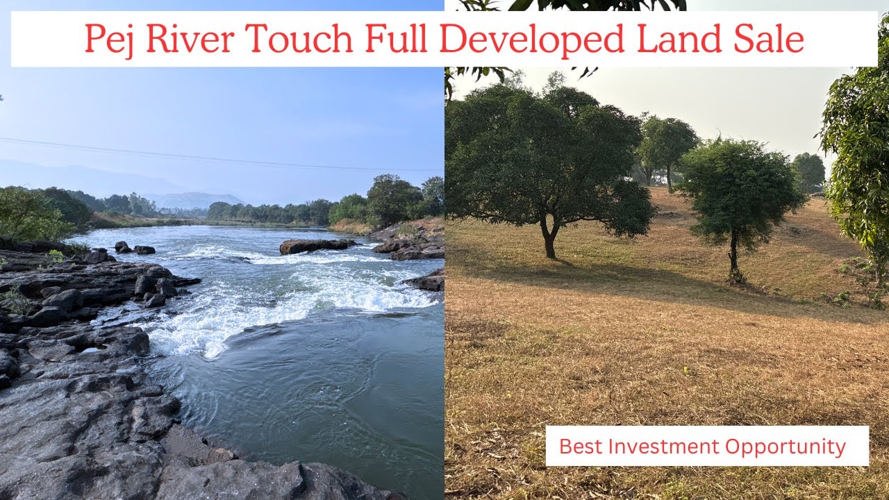 Pej River Touch 2 Acres Land Sale In Karjat | Full Developed Land with River Touch
