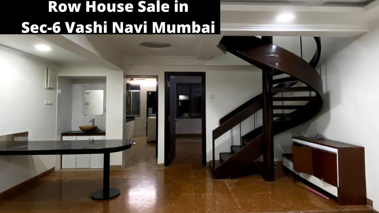 Row House for SALE in VASHI Navi Mumbai | (G+2) with 2 Terrace