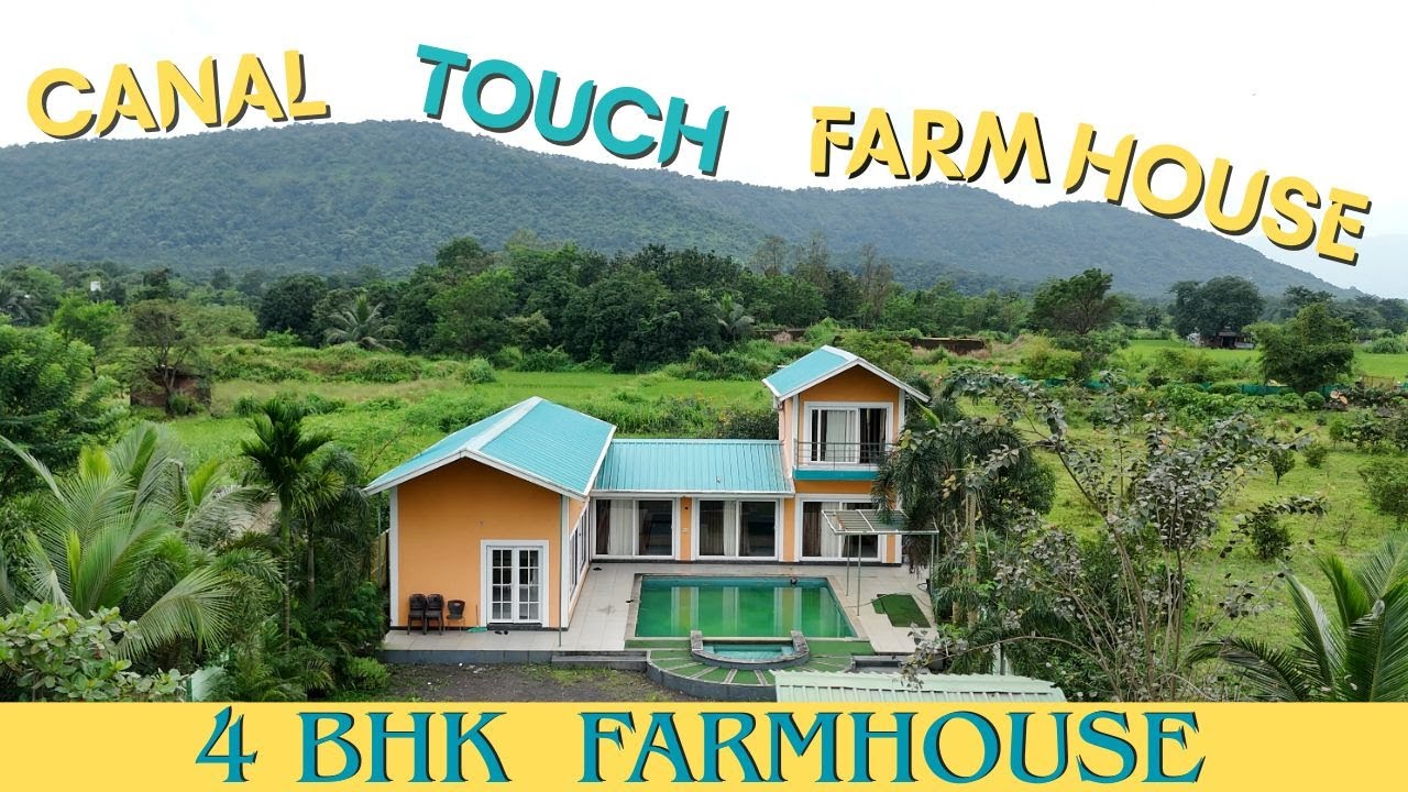 4 bhk Ready Farmhouse | Canal Touch Farmhouse
